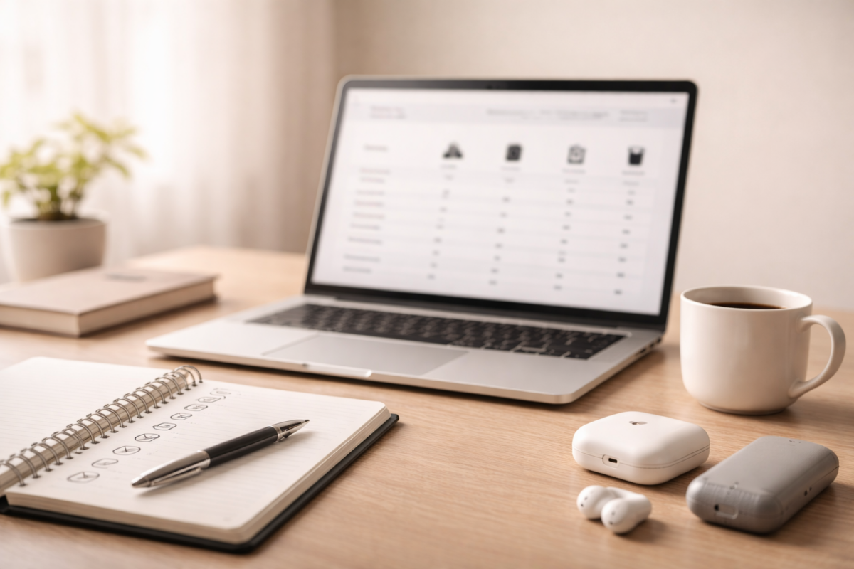 Buyer guides banner showing shopping research and product comparison